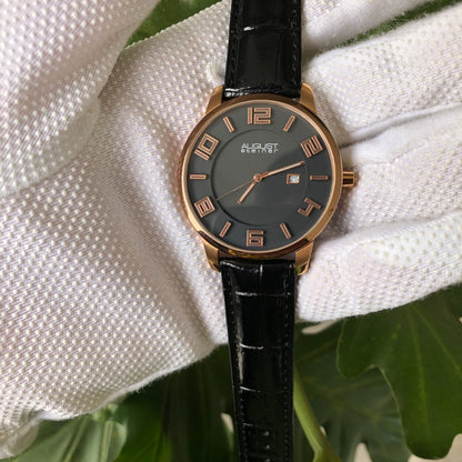 Reloj August Steiner Hombre Año 2015 Caja 42mm Máquina Suiza