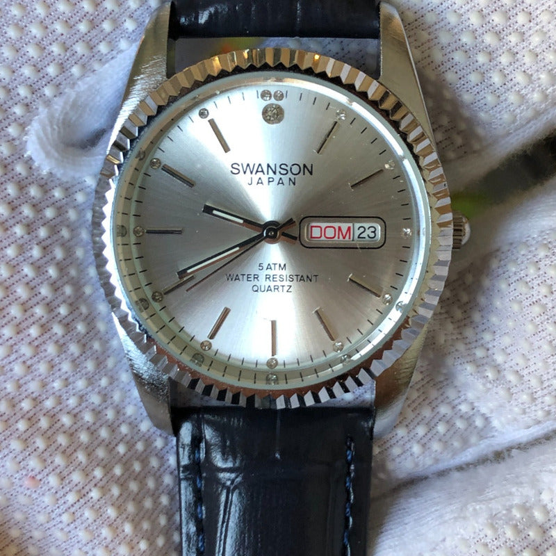 Reloj Swanson Japan Hombre 2014 Estilo Clásico Day-date