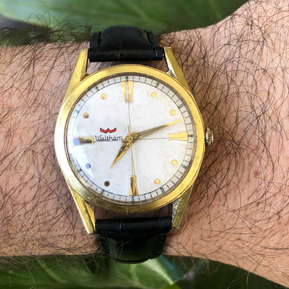 Reloj Waltham Automático Hombre 1958 Suizo 17rubíes Funciona