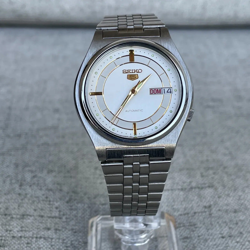 Reloj Seiko 5 Hombre Automático Año 1981 Pulsera Original