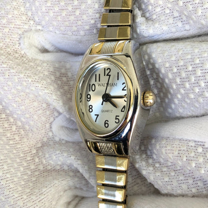 Reloj Waltham Mujer Año1996 Quartz Pulsera Expandible Nuevo