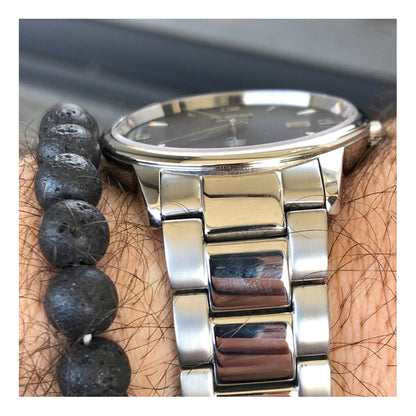 Reloj Nakzen Zafiro Hombre Dial Grande Azul Marino