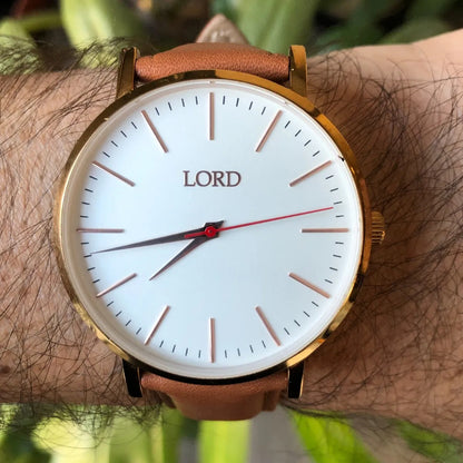 Reloj Lord Minimalist Hombre Año 2015 Swiss Movt Británico