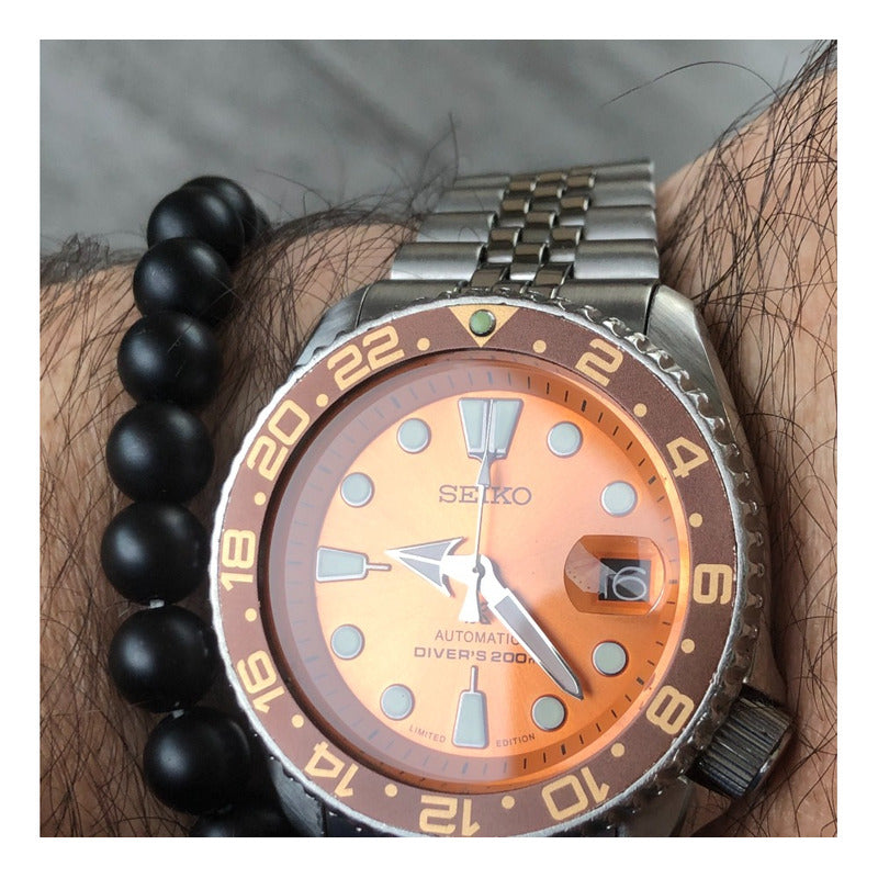 Reloj Seiko Divers 7002-7000 Vintage Dial Naranja Automático