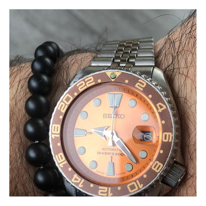 Reloj Seiko Divers 7002-7000 Vintage Dial Naranja Automático