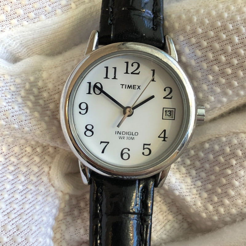 Reloj Timex Mujer 2008 Indiglo Fecha Correa Nueva Easyreader