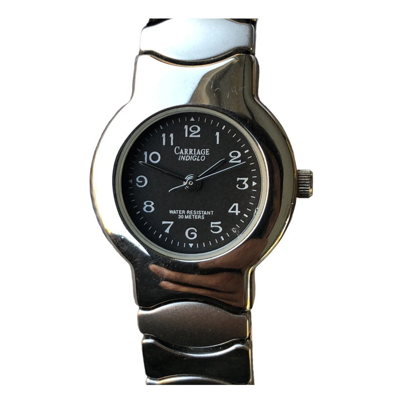 Reloj Timex Mujer Vintage 1998 Carriage Indiglo Expandible