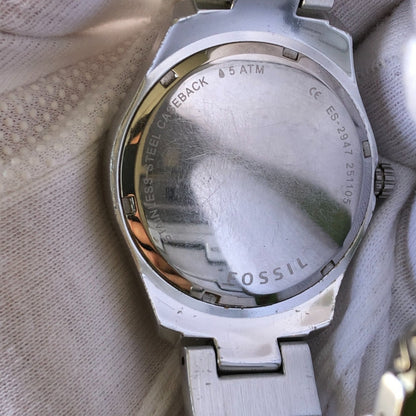 Reloj Fossil Mujer Año 2011 Aluminio Multifunción Cristales