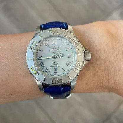 Reloj Invicta Mujer Madreperla 2004 Old New Stock Diver Chic