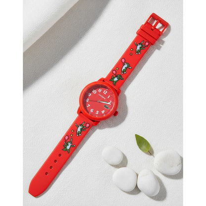 Reloj Lacoste Pixelcroc Niños 2021 Rojo Original Con Caja
