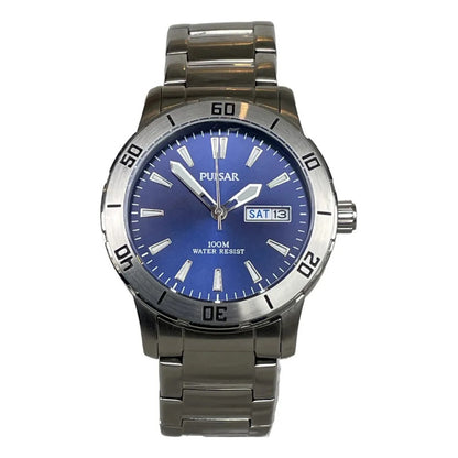 Reloj Pulsar By Seiko VX43 Hombre Año 2016 Azul Acero