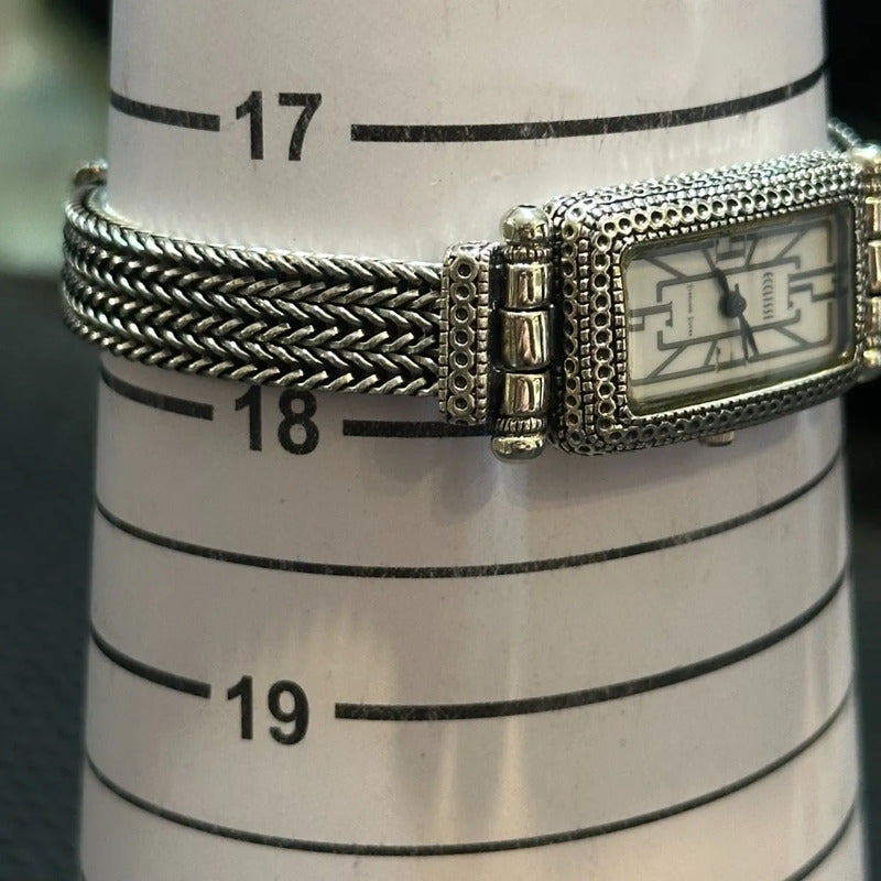 Reloj Ecclissi Mujer De Plata 925 Nuevo Deco Revival 2000´s