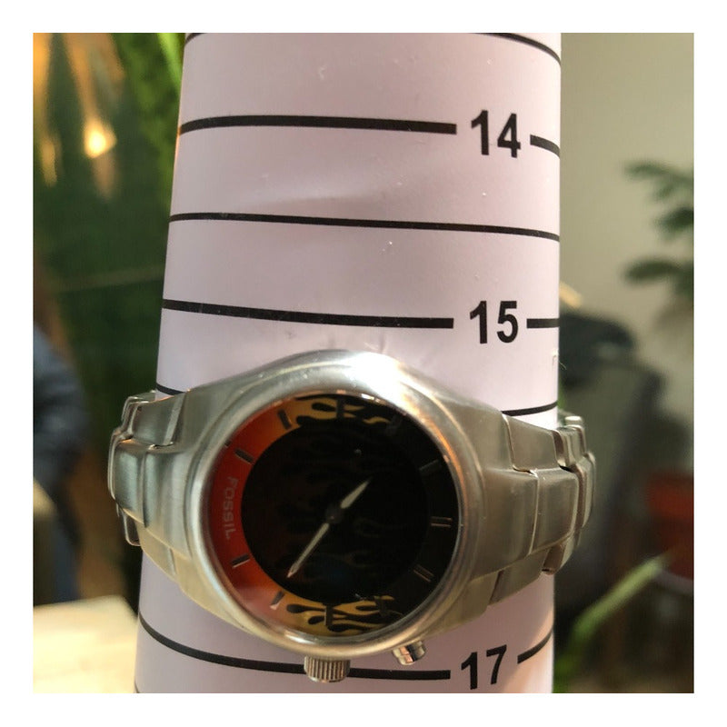 Reloj Fossil Bigtic Jr-8215 Unisex Vintage Retro Zafiro