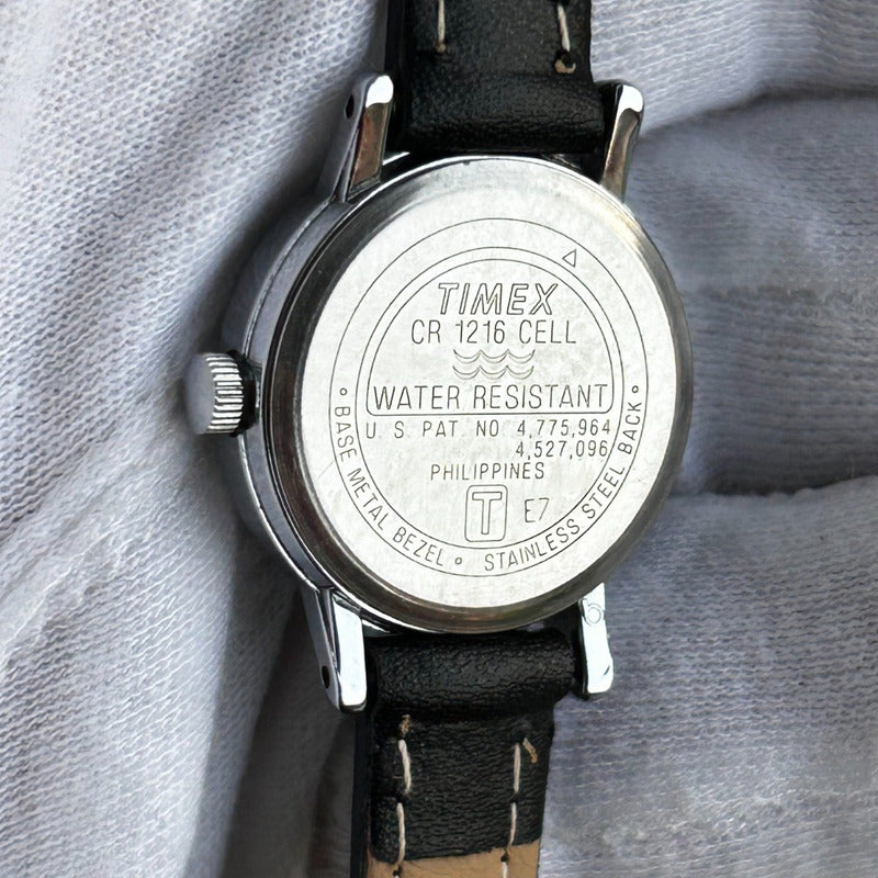 Reloj Timex Mujer Vintage 1997 Indiglo Dial Blanco Impecable