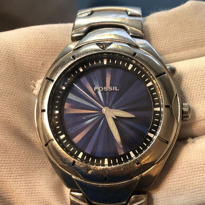 Reloj Fossil Efecto Kaleido Vintage Hombre Año2003 Muy Raro.