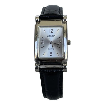Reloj Gossip Mujer Año 2003 Cuarzo Japonés Rectangular