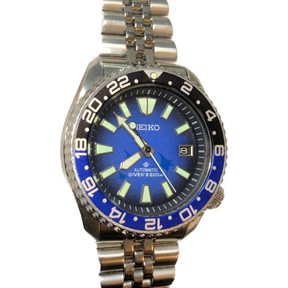 Reloj Seiko Divers 7002-700a Samurai Savetheocean Automático