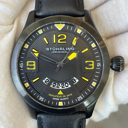 Reloj Stührling Hombre Cuarzo Años 2010s Xl 50mm Técnico