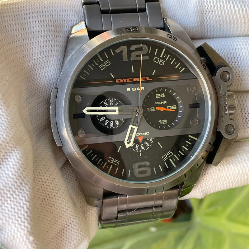 Reloj Diesel Hombre Dz4368 Año 2015 Acero Industrial