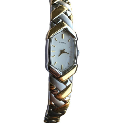 Reloj Seiko Mujer 1992 Cuarzo Japonés Brazalete Integrado