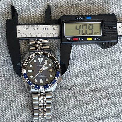 Reloj Seiko Hombre Año 1994 Diver Automático 7002 Azul/negro