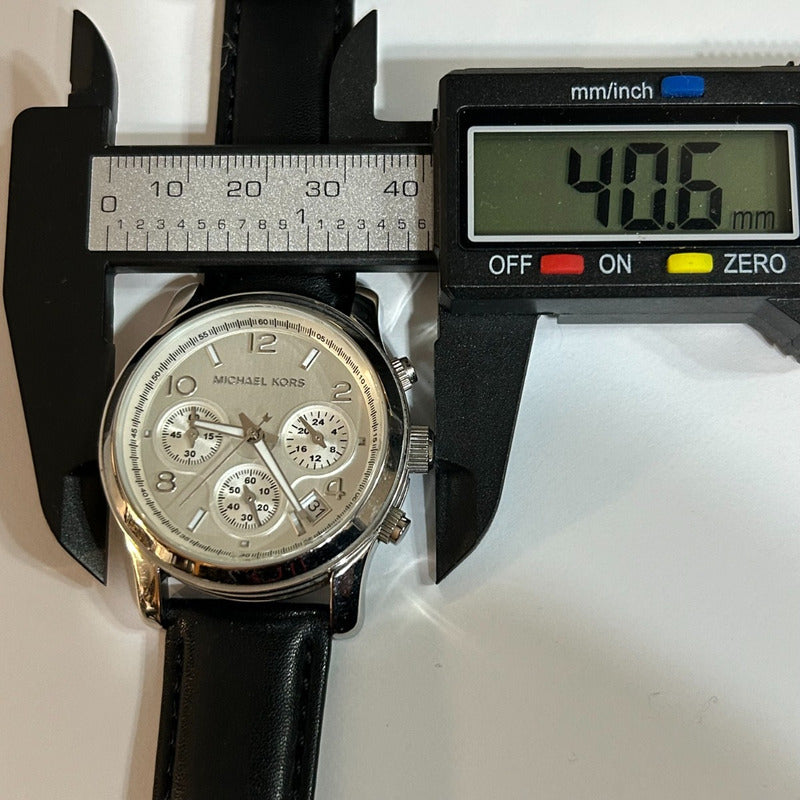Reloj Michael Kors Hombre Año 2011 Cronógrafo Acero Escaso