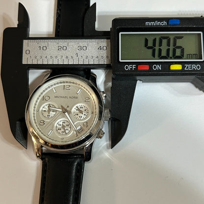 Reloj Michael Kors Hombre Año 2011 Cronógrafo Acero Escaso