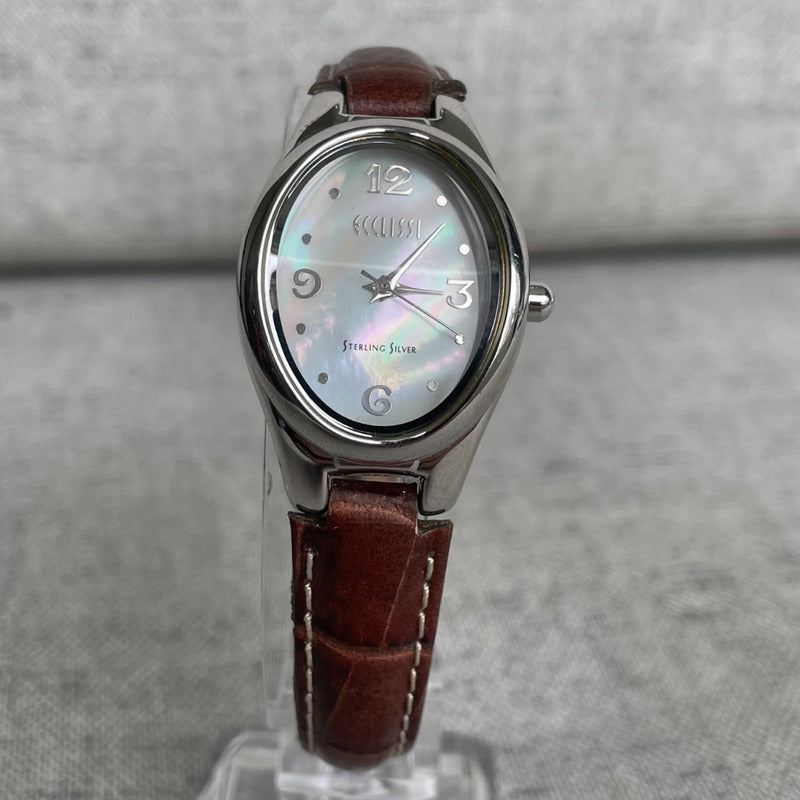 Reloj Plata 925 Ecclissi Mujer 2004 Dial Madreperla Cuarzo
