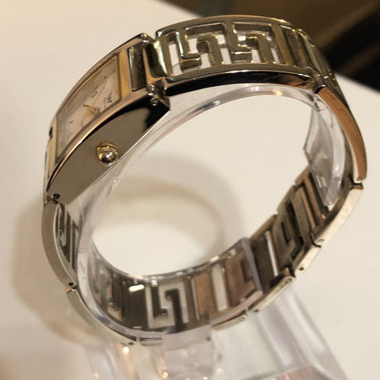 Reloj Waltham Bicolor Mujer Fines 90s Pulsera Greca Original
