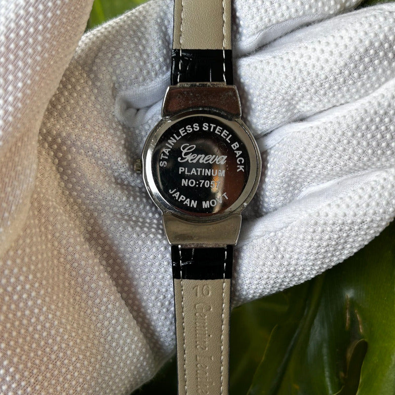 Reloj Geneva Platinum Mujer 2005 Dorado Honey-gold Vintage