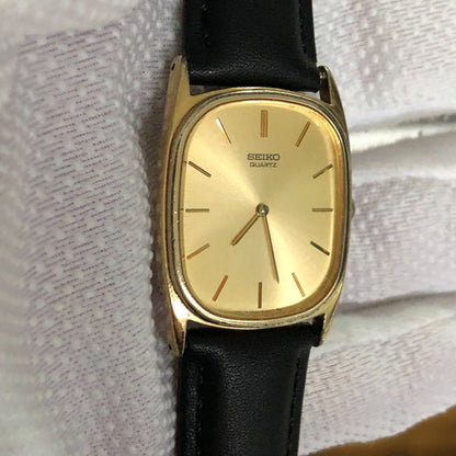 Reloj Seiko Hombre 1983 Dorado Ultraplano Minimalista Único