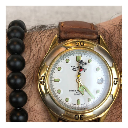 Reloj Disney 1990 Time Works Vintage Mickey Mouse Unisex