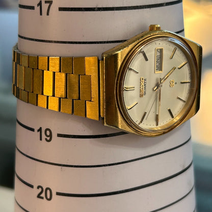 Reloj Seiko Hombre Vintage Año 1980 Quartz Día-fecha
