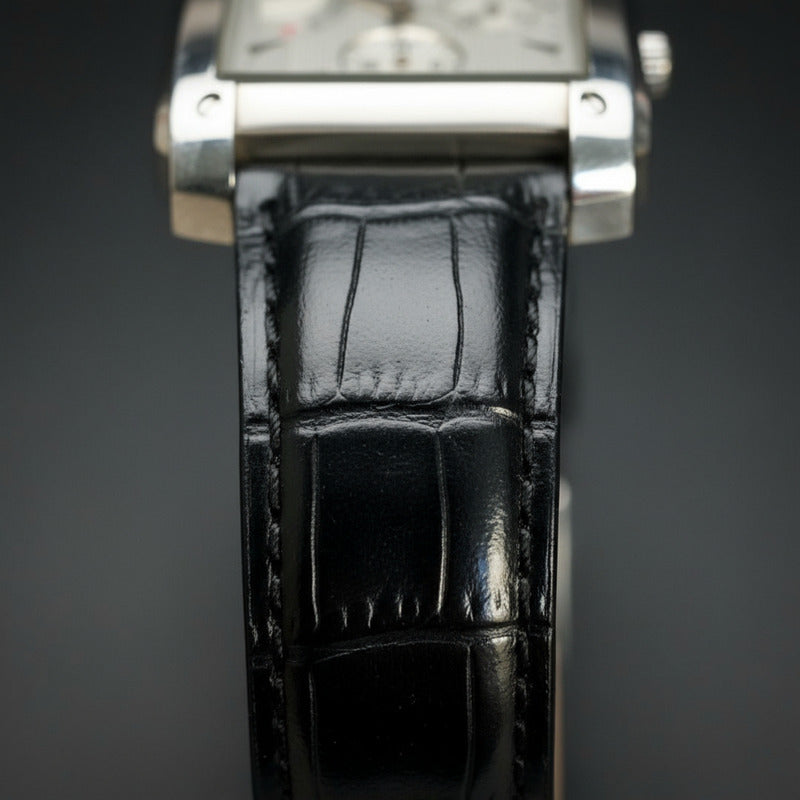 Reloj Seiko Multifunción Hombre Año 2006 Rectangular Japonés