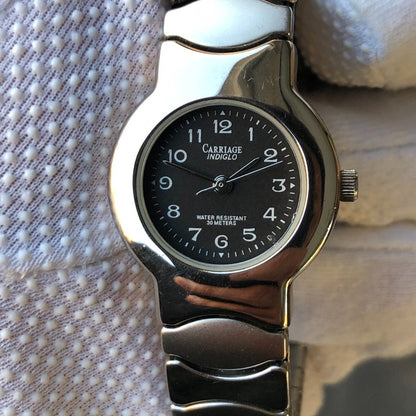 Reloj Timex Mujer Vintage 1998 Carriage Indiglo Expandible