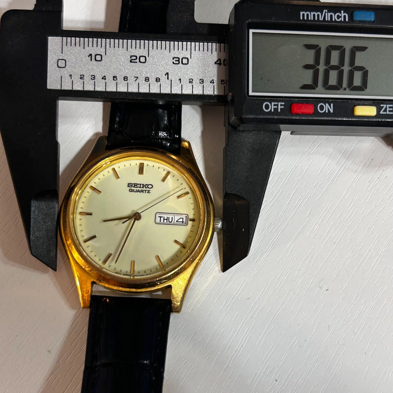 Reloj Seiko Hombre Vintage 1994 Dial Fosforescente Raro 7n43