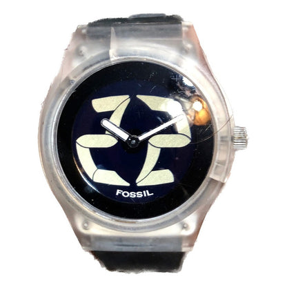 Reloj Fossil Bigtic Hombre Escasísimo Translúcido Año 2003