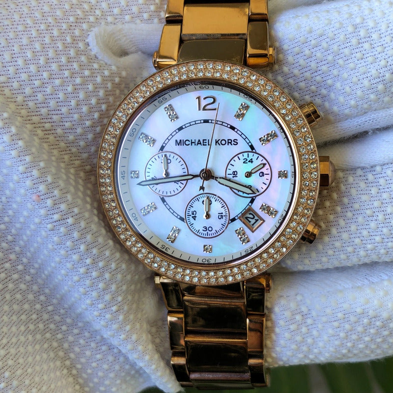 Michael Kors Mujer Línea Parker Oversize 2011 Bisel Pavé