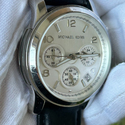 Reloj Michael Kors Hombre Año 2011 Cronógrafo Acero Escaso