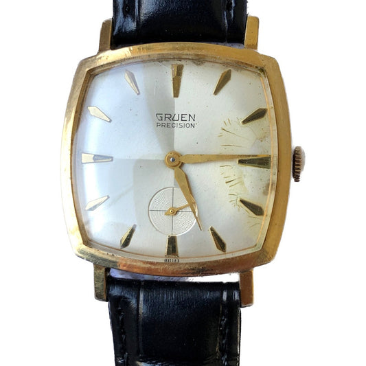 Reloj Gruen Hombre Año 1960 Cuerda Manual Calibre N510 Suizo