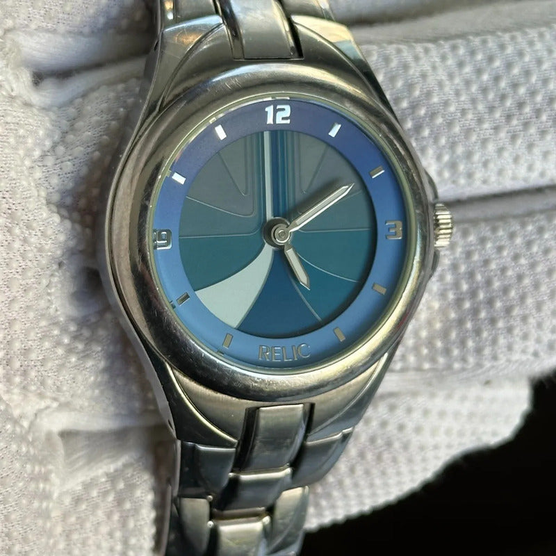 Relic By Fossil Hombre 2004 Pop-art Dial Animado Muy Escaso