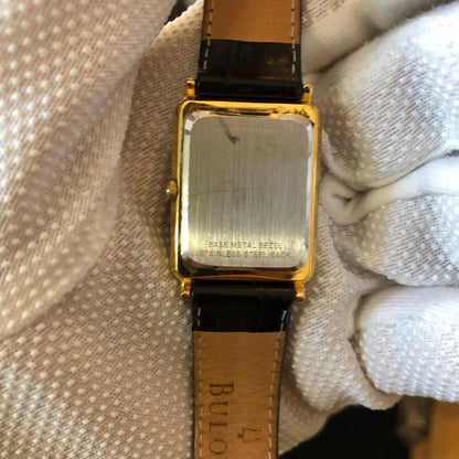 Reloj Bulova Dress Classic Hombre Año 1999 Con Fecha Central Raro