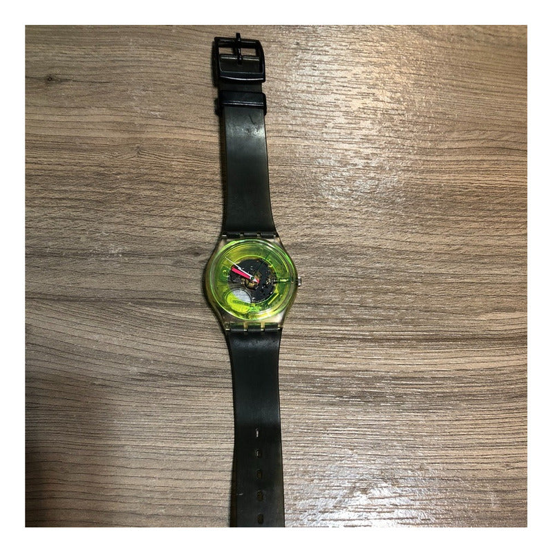 Swatch Techno Sphere Gk101 (1985)  Único Verde Techno-jelly