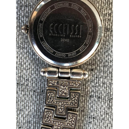Reloj De Plata Esterlina Ecclissi Mujer