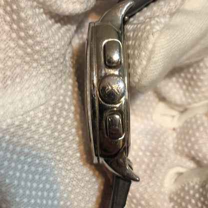 Reloj Skagen Hombre 2007 Cronógrafo Cuadrado Madreperla Raro