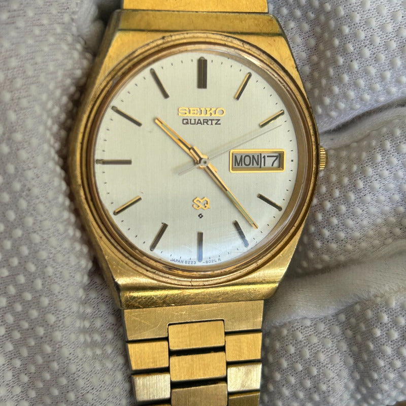 Reloj Seiko Hombre Vintage Año 1980 Quartz Día-fecha