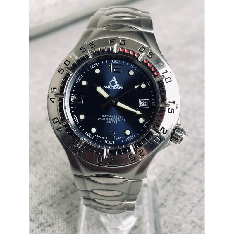 Reloj Amundsen Tipo Buceo Movimiento Japonés Hombre