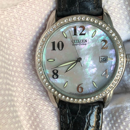 Reloj Citizen Mujer Solar Eco-drive 2015 Japonés Madreperla