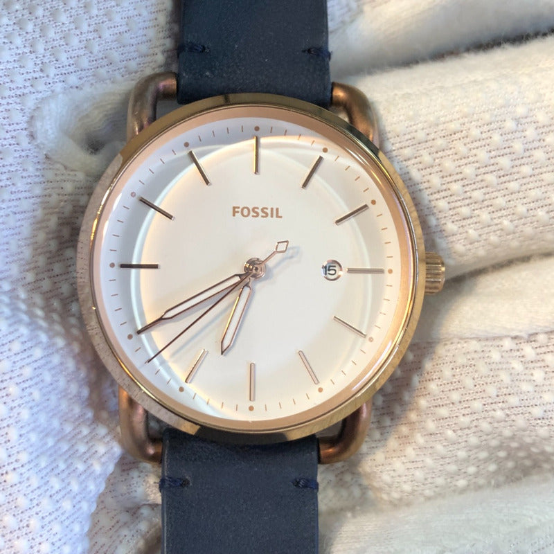 Reloj Fossil Mujer Año 2017 Rose Gold Minimal Correa Original