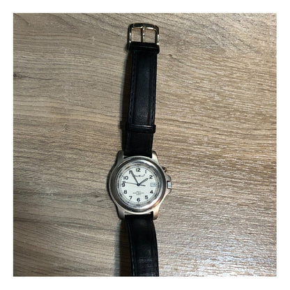 Reloj Eddie Bauer Vintage Hombre Botón Para Iluminar Dial